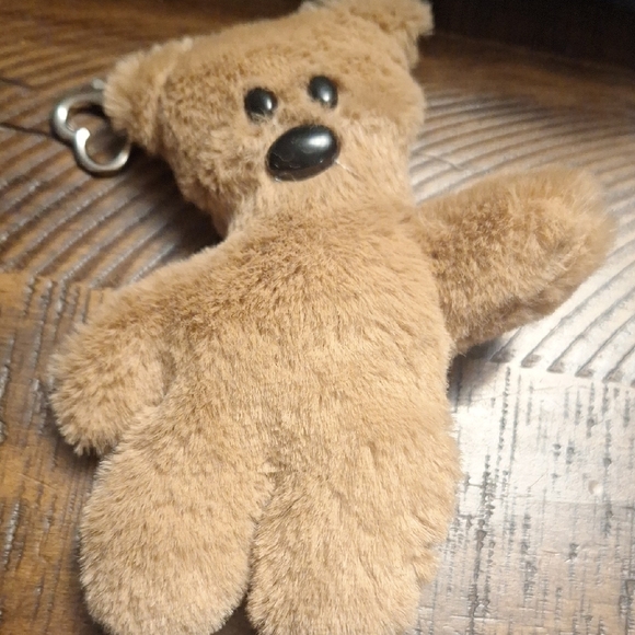 Tan Teddy Bear Bag Charm - Picture 5 of 6